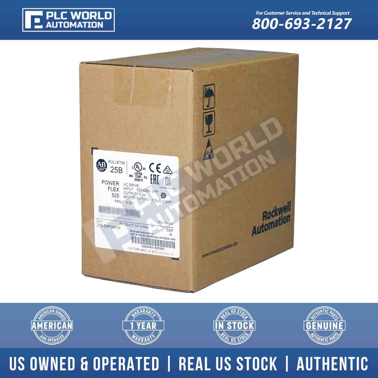 1PCS AB 25B-D4P0N104 25B-D4PON104 Brand New Fast